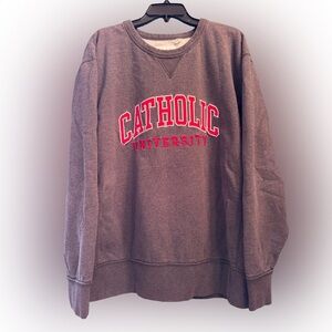 CUA Catholic University of America League Crewneck Sweatshirt, XXL 2XL
